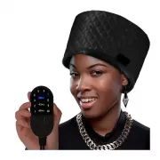 Електрична термошапка сушуар Happy Hair Lux Spa Cap для масок, ламінування та лікування волосся