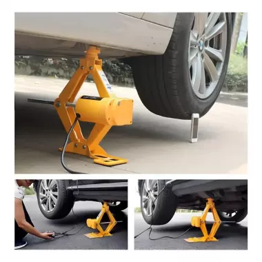 Электрический автомобильный домкрат ZS3SJ с питанием 12V от прикуривателя, подъем до 2 тонн