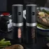 Набор мельниц для специй, перца, соли / Электромельница от USB с подсветкой и подставкой Набор мельниц для специй, перца, соли / Электромельница от USB с подсветкой и подставкой