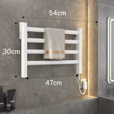 Электрический настенный полотенцесушитель GN-7401-W