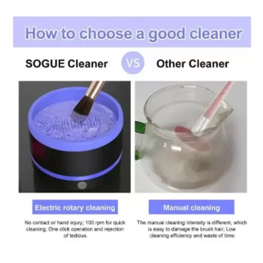 Электрический очиститель кистей для макияжа Makeup brush cleaner LY-609 инструмент для очистки кистей
