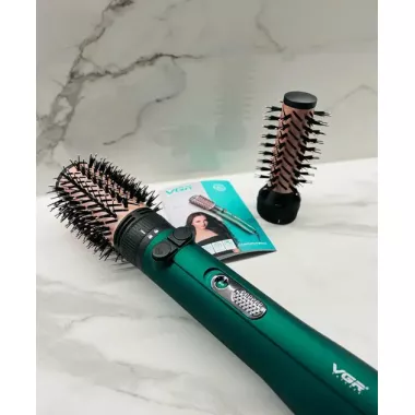 Фен щетка для волос 2в1 Vgr V-498, стайлер браш