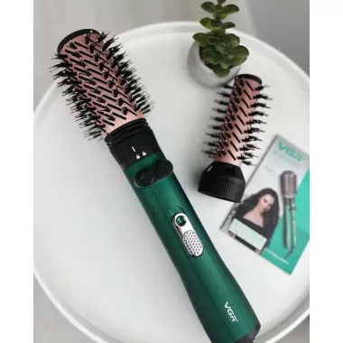 Фен щетка для волос 2в1 Vgr V-498, стайлер браш