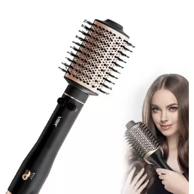 Фен-щетка, мультистайлер с холодным и горячим воздухом VGR V-494, фен стайлер для волос 800 Вт