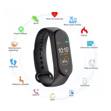 Фітнес браслет Xiaomi Mi Band M5 Смарт годинник для спорту