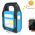 Фонарь кемпинг переносной HB-9707A-1LED+COB+LED,  power bank, Li-Ion аккум., солнечная батарея, ЗУ microUSB