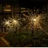 Фонарь садовый Фейерверк газонный на солнечной батарее, 150 led, 8 режимов (2 шт в комплекте)