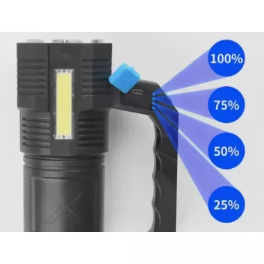 Фонарик Multi Fuction Portable Lamp водонепроницаемый. Светодиодный ручной фонарь с зарядкой от USB