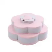 Фруктовая тарелка для закуски 2 яруса