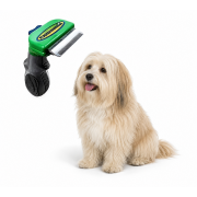 Фурмінатор з кнопкою для маленьких довгошерстих собак FURminator short Hair Small Dog 4.5 см