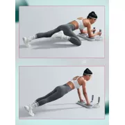 Фитнес тренажер для пресса LK202310-17 Планка платформа для отжиманий Доска для занятий спортом