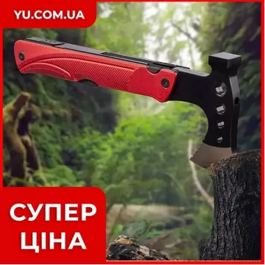 Многофункциональный туристический топор-мультитул EL-2381-10