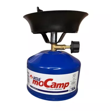 Газовая горелка-плита с пьезоподжигом Iksa MoCamp / Портативная походная горелка / Туристическая плита