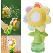 Генератор мыльных пузырей в форме подсолнуха с подсветкой Seven COLOR FLOWER
