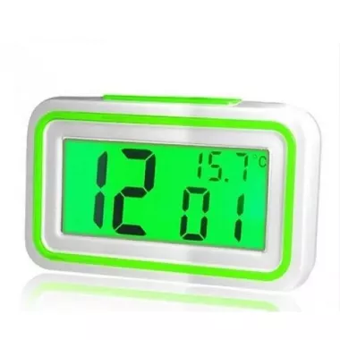 Голосовий годинник, будильник UKC KK-9905 TR White/Green