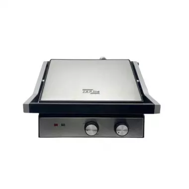 Гриль электрический прижимной Zepline 3500W со съемными пластинами контактный