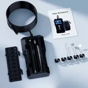Гнучкий ендоскоп камера з дисплеєм та кабелем 5м Endoscope
