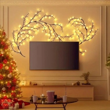 Гирлянда 1,5 м 144 LED, USB, 8 режимов, теплый свет Гирлянда 1,5 м 144 LED, USB, 8 режимов, теплый свет