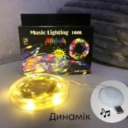 Гірлянда музична з динаміком USB 10 м