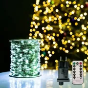 Гірлянда Роса LED на зеленому дроті USB 10 м AND 5335