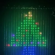 Гирлянда Штора от сети 3х3 м 400LED RGB + пульт дистанционного управления, SF-1 / Умная гирлянда с приложением на телефон