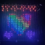 Гирлянда Штора от сети 3х3 м 400LED RGB + пульт дистанционного управления, SF-1 / Умная гирлянда с приложением на телефон
