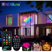 Гирлянда Штора от сети 3х3 м 400LED RGB + пульт дистанционного управления, SF-1 / Умная гирлянда с приложением на телефон