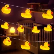 Гірлянда світлодіодна для дитячої кімнати DUCK 1.5 м Гірлянда із 10 пластикових міні-каченят