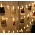 Гирлянда светодиодная с прищепками для фото 4,5м 20 Led от батареек Гирлянда светодиодная с прищепками для фото 4,5м 20 Led от батареек