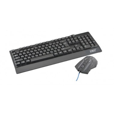 Игровая клавиатура и мышь UKC ZEUS M710 с подсветкой