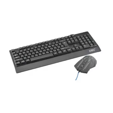 Ігрова клавіатура та миша UKC ZEUS M710 з підсвічуванням