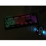 Игровая клавиатура и мышь UKC ZEUS M710 с подсветкой