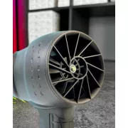 Портативный турбовентилятор Jetfan mini turbo jet Fan / Скоростная воздуходувка на аккумуляторе 1500 mAh