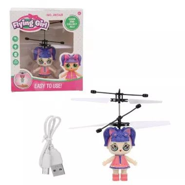 Интерактивная игрушка летающая Кукла Лол