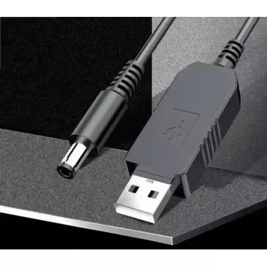 Кабель для роутера USB 12V преобразователь питания от повербанка Кабель для роутера USB 12V преобразователь питания от повербанка