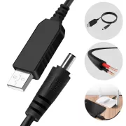 Кабель для роутера USB 12V преобразователь питания от повербанка