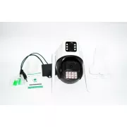 Камера 360 (P12-P6MP)-mpКамера Wifi ptz двойной поклон 3mp+3mp= 6mp камера +12v2a power *icsee