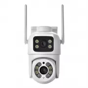 Камера видеонаблюдения 6MP ICESEE поворотная, с двумя объективами A28