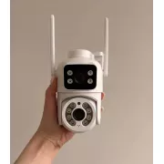 Камера видеонаблюдения 6MP ICESEE поворотная, с двумя объективами A28