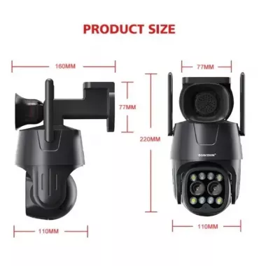 Камера видеонаблюдения BOAVISION D4W4MP уличная поворотная