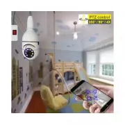 Камера видеонаблюдения в патрон IPC-V380-E27 удаленный доступ, ночная съёмка, определение движения, микрофон