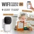 Умная WiFi IP камера для дома видеонаблюдения Noxon Smart Camera 360 охрана для вашего дома и квартиры без слепых зон с двухсторонней связью