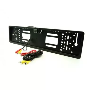 Камера заднього виду HD-105 у номерній рамці, рамка для номерних знаків з камерою Камера заднього виду HD-105 у номерній рамці, рамка для номерних знаків з камерою