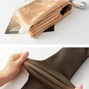 Капроновые зимние колготки 100 den,термо колготы на флисе-меху с начесом утепленные с эффектом голых ножек