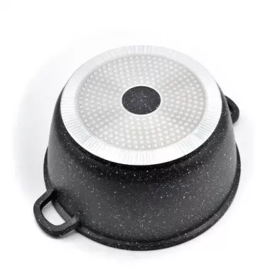 Кастрюля казан с крышкой Benson BN-297 из литого алюминия и мраморным антипригарным покрытием объемом 1.5 л. Кастрюля казан с крышкой Benson BN-297 из литого алюминия и мраморным антипригарным покрытием объемом 1.5 л.