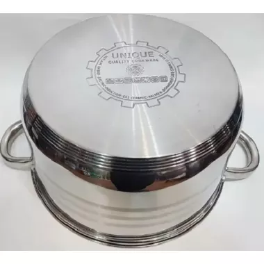 Кастрюля Unique UN-5008 с прозрачной крышкой 7 л