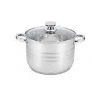 Кастрюля Unique UN-5008 с прозрачной крышкой 7 л