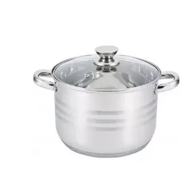 Кастрюля Unique UN-5008 с прозрачной крышкой 7 л