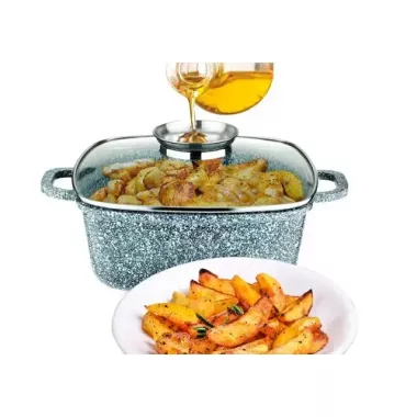 Казан жаровня с крышкой UNIQUE UN-5207