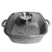 Казан жаровня с крышкой UNIQUE UN-5207